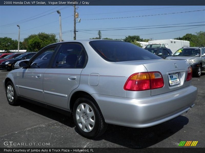 Vogue Silver Metallic / Gray 2000 Honda Civic VP Sedan
