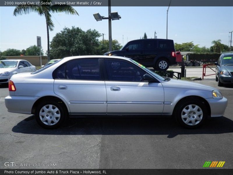 Vogue Silver Metallic / Gray 2000 Honda Civic VP Sedan