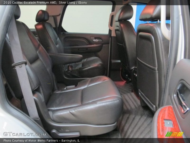 Silver Lining / Ebony 2010 Cadillac Escalade Premium AWD