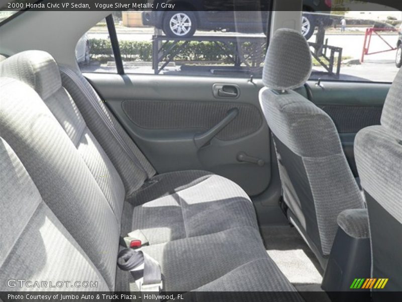 Vogue Silver Metallic / Gray 2000 Honda Civic VP Sedan