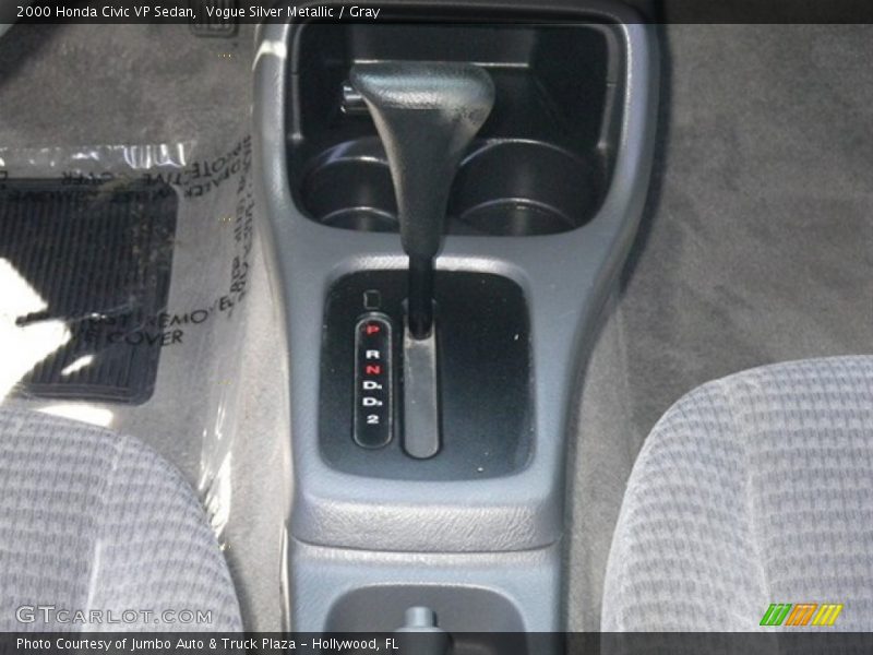 Vogue Silver Metallic / Gray 2000 Honda Civic VP Sedan