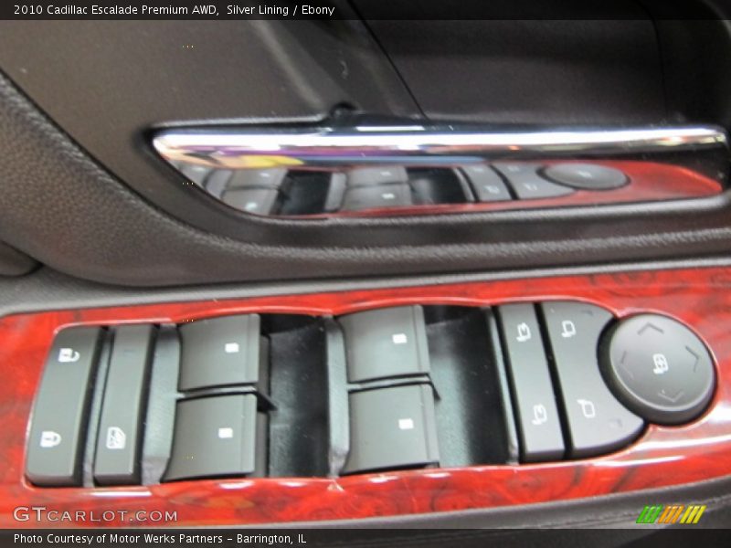 Silver Lining / Ebony 2010 Cadillac Escalade Premium AWD