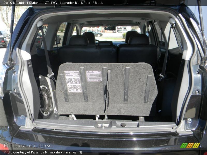 Labrador Black Pearl / Black 2010 Mitsubishi Outlander GT 4WD