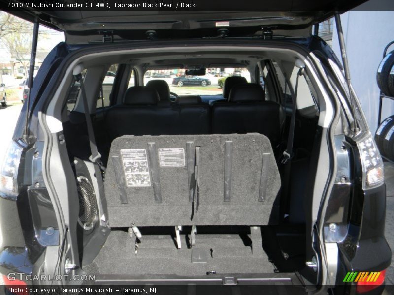 Labrador Black Pearl / Black 2010 Mitsubishi Outlander GT 4WD