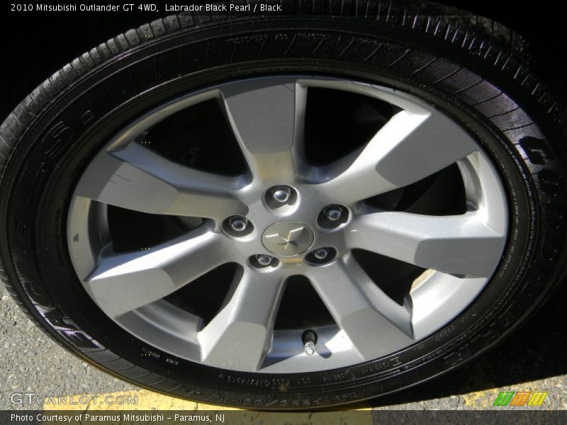 Labrador Black Pearl / Black 2010 Mitsubishi Outlander GT 4WD