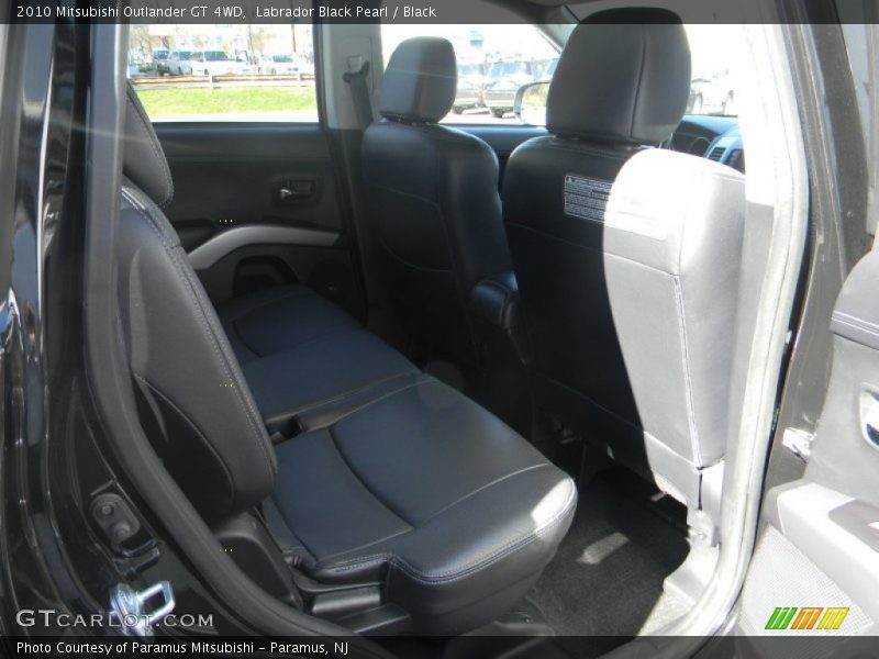 Labrador Black Pearl / Black 2010 Mitsubishi Outlander GT 4WD