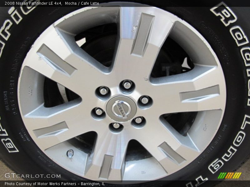Mocha / Cafe Latte 2008 Nissan Pathfinder LE 4x4