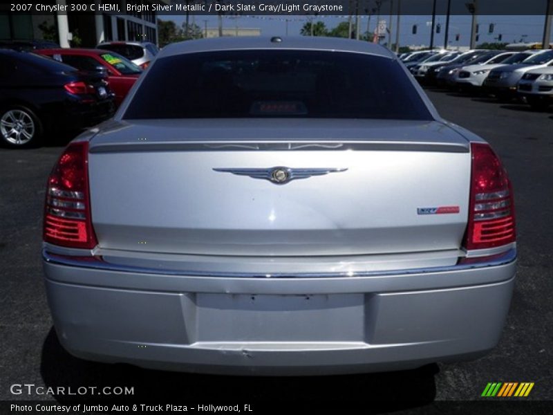 Bright Silver Metallic / Dark Slate Gray/Light Graystone 2007 Chrysler 300 C HEMI