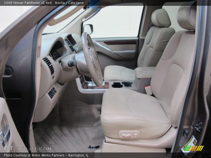 Mocha / Cafe Latte 2008 Nissan Pathfinder LE 4x4