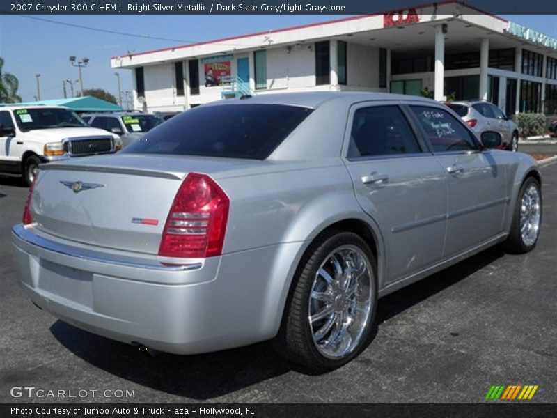 Bright Silver Metallic / Dark Slate Gray/Light Graystone 2007 Chrysler 300 C HEMI