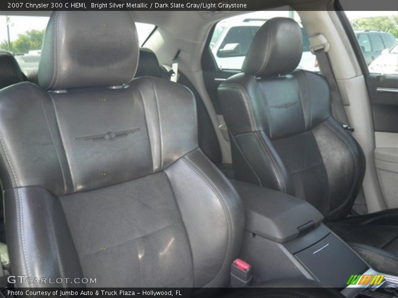 Bright Silver Metallic / Dark Slate Gray/Light Graystone 2007 Chrysler 300 C HEMI