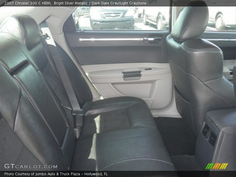 Bright Silver Metallic / Dark Slate Gray/Light Graystone 2007 Chrysler 300 C HEMI