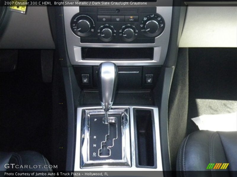 Bright Silver Metallic / Dark Slate Gray/Light Graystone 2007 Chrysler 300 C HEMI
