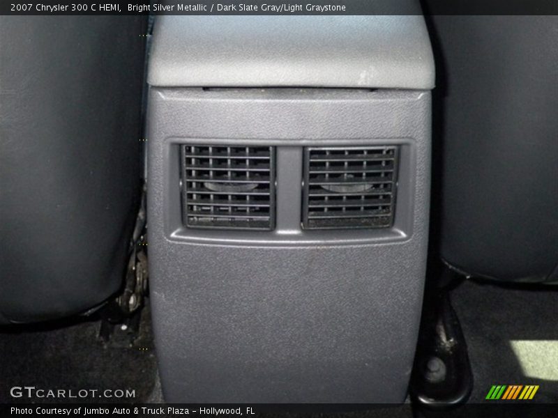 Bright Silver Metallic / Dark Slate Gray/Light Graystone 2007 Chrysler 300 C HEMI