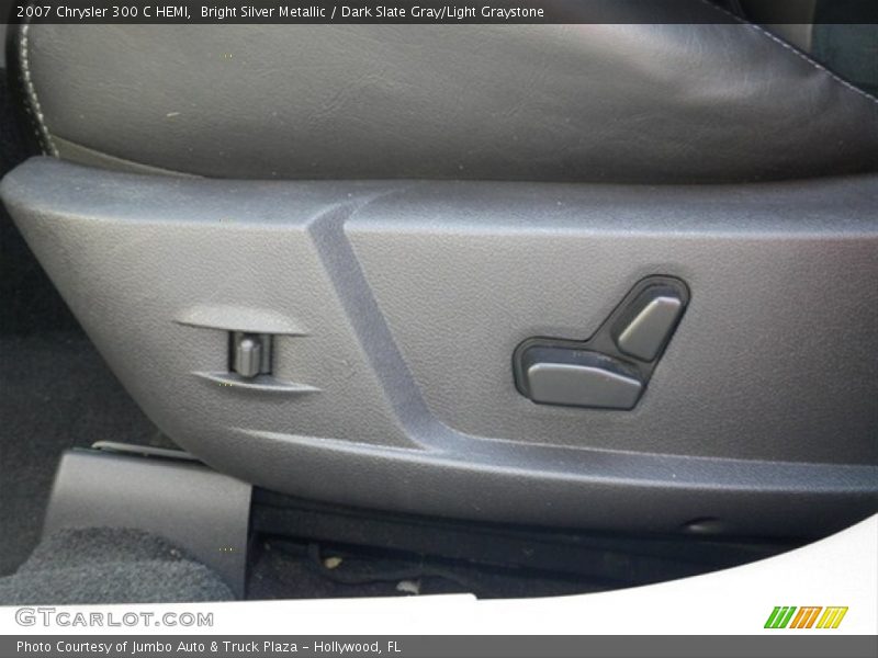 Bright Silver Metallic / Dark Slate Gray/Light Graystone 2007 Chrysler 300 C HEMI