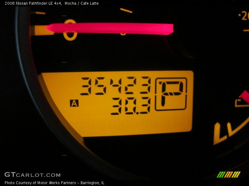 Mocha / Cafe Latte 2008 Nissan Pathfinder LE 4x4