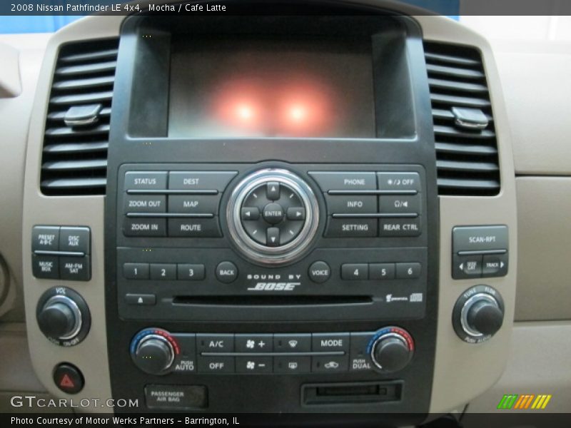 Mocha / Cafe Latte 2008 Nissan Pathfinder LE 4x4