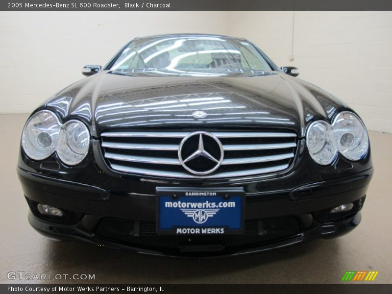 Black / Charcoal 2005 Mercedes-Benz SL 600 Roadster