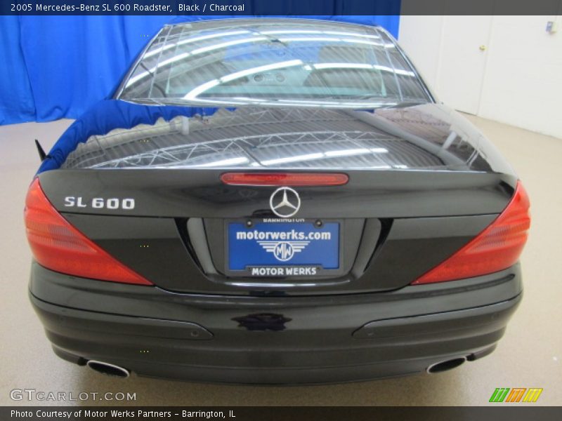 Black / Charcoal 2005 Mercedes-Benz SL 600 Roadster