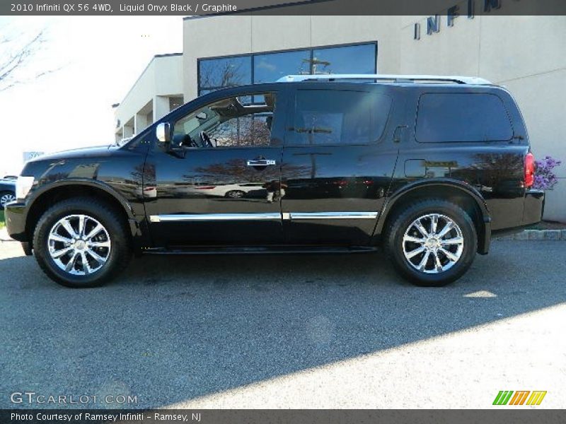 Liquid Onyx Black / Graphite 2010 Infiniti QX 56 4WD