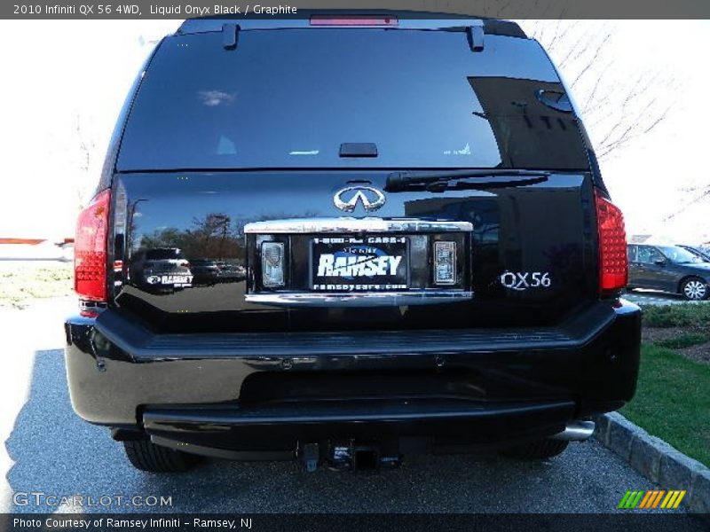Liquid Onyx Black / Graphite 2010 Infiniti QX 56 4WD