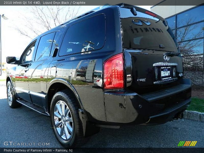 Liquid Onyx Black / Graphite 2010 Infiniti QX 56 4WD