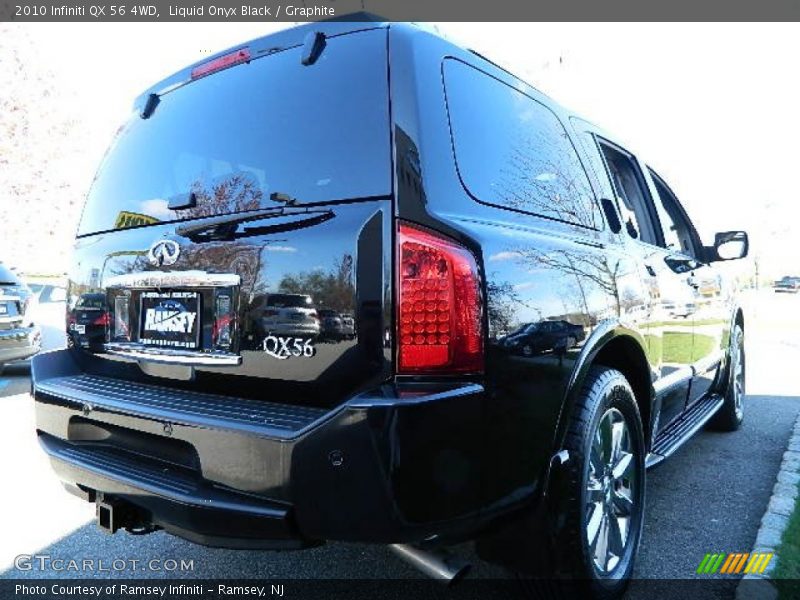 Liquid Onyx Black / Graphite 2010 Infiniti QX 56 4WD