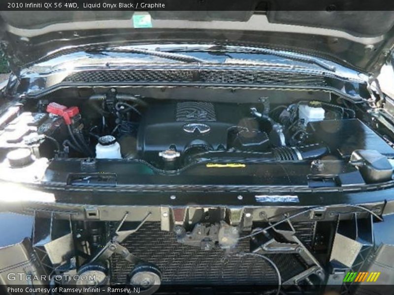 Liquid Onyx Black / Graphite 2010 Infiniti QX 56 4WD