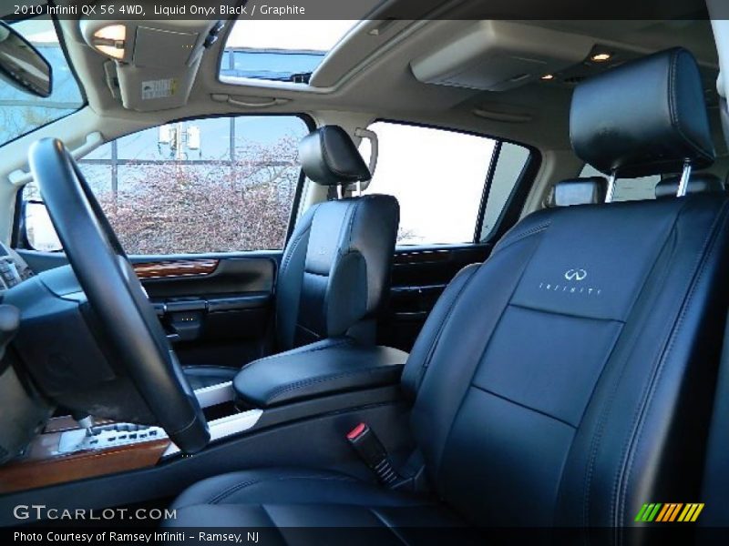Liquid Onyx Black / Graphite 2010 Infiniti QX 56 4WD