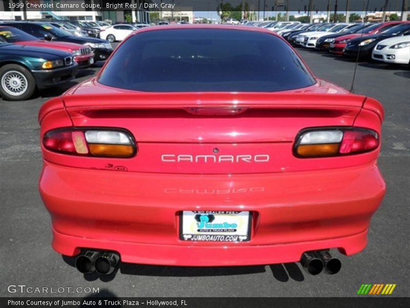 Bright Red / Dark Gray 1999 Chevrolet Camaro Coupe