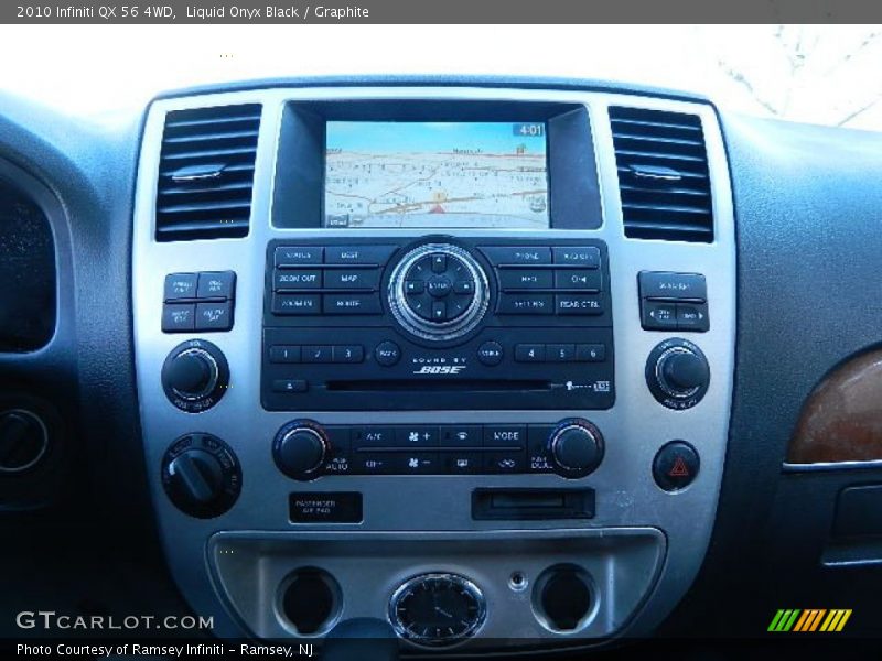 Liquid Onyx Black / Graphite 2010 Infiniti QX 56 4WD