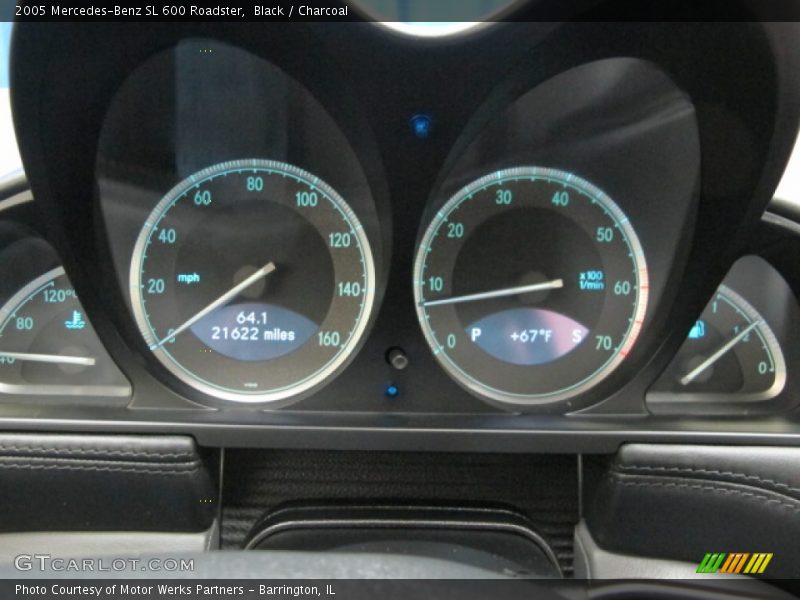  2005 SL 600 Roadster 600 Roadster Gauges