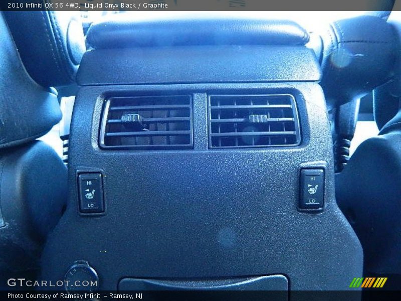 Liquid Onyx Black / Graphite 2010 Infiniti QX 56 4WD