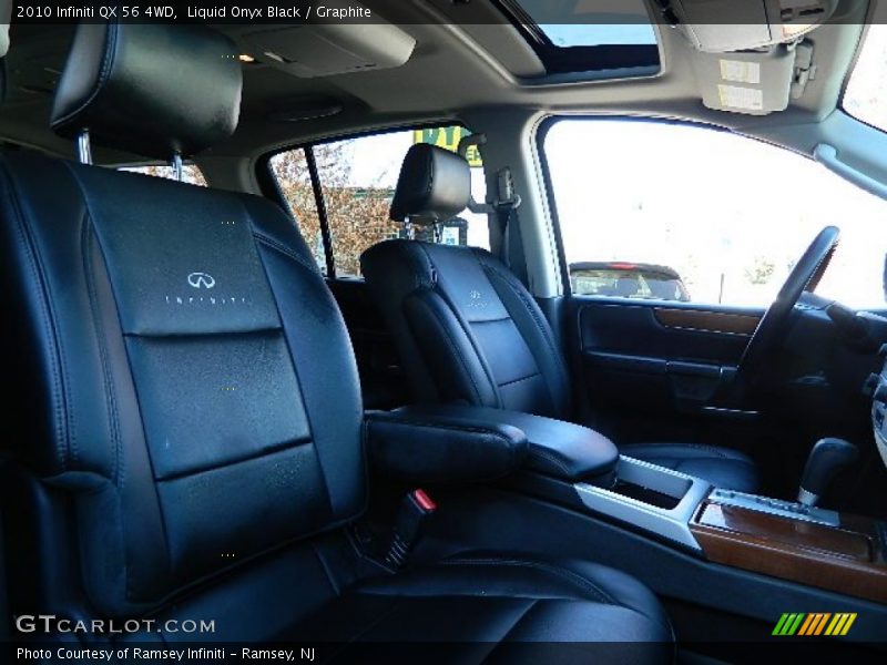 Liquid Onyx Black / Graphite 2010 Infiniti QX 56 4WD