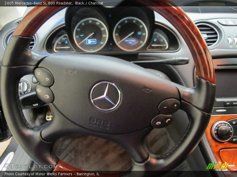  2005 SL 600 Roadster Steering Wheel