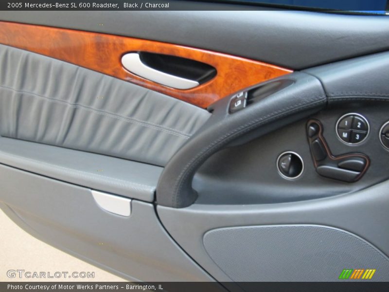 Black / Charcoal 2005 Mercedes-Benz SL 600 Roadster