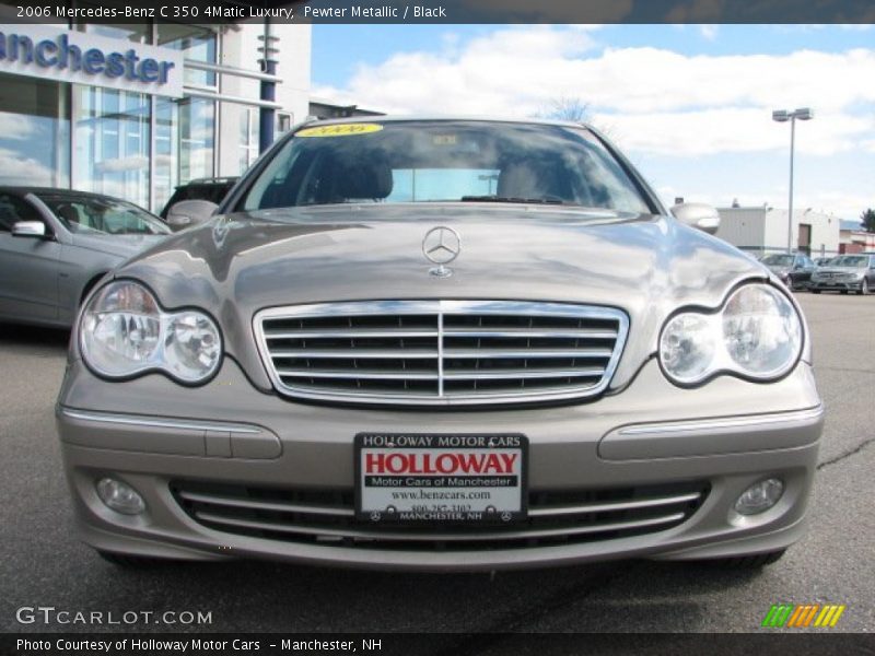 Pewter Metallic / Black 2006 Mercedes-Benz C 350 4Matic Luxury