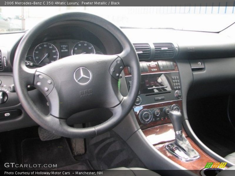 Pewter Metallic / Black 2006 Mercedes-Benz C 350 4Matic Luxury