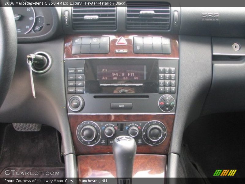 Pewter Metallic / Black 2006 Mercedes-Benz C 350 4Matic Luxury
