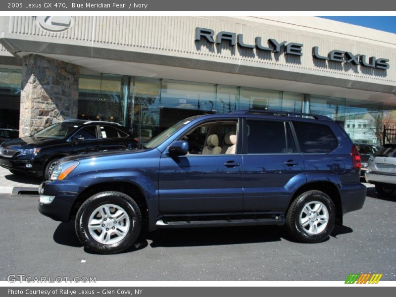 Blue Meridian Pearl / Ivory 2005 Lexus GX 470