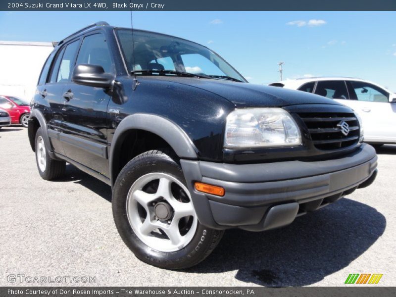 Black Onyx / Gray 2004 Suzuki Grand Vitara LX 4WD