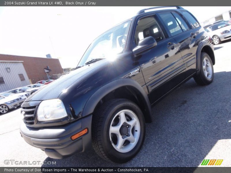 Black Onyx / Gray 2004 Suzuki Grand Vitara LX 4WD