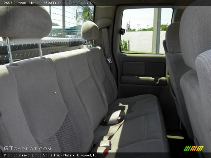 Black / Tan 2003 Chevrolet Silverado 1500 Extended Cab