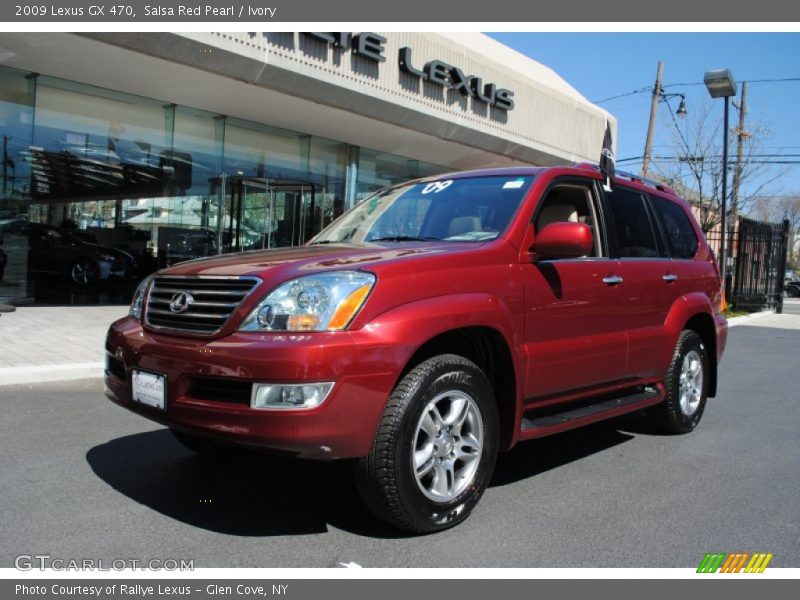 Salsa Red Pearl / Ivory 2009 Lexus GX 470