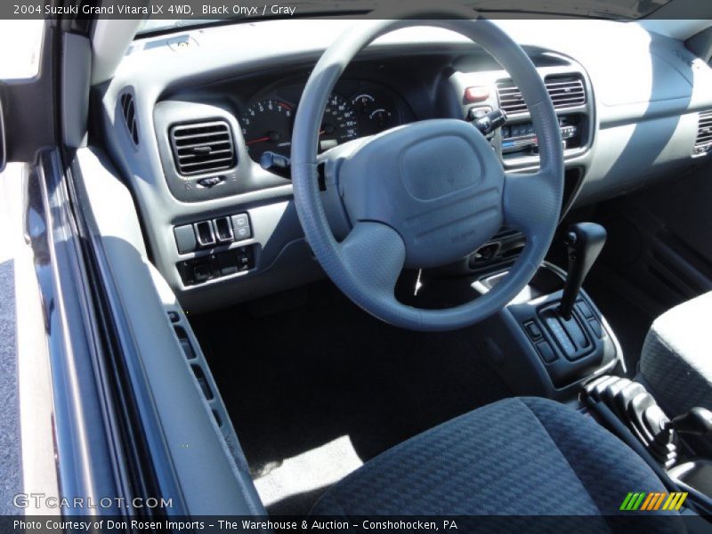 Black Onyx / Gray 2004 Suzuki Grand Vitara LX 4WD