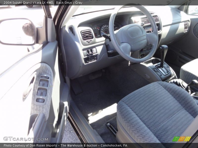 Black Onyx / Gray 2004 Suzuki Grand Vitara LX 4WD