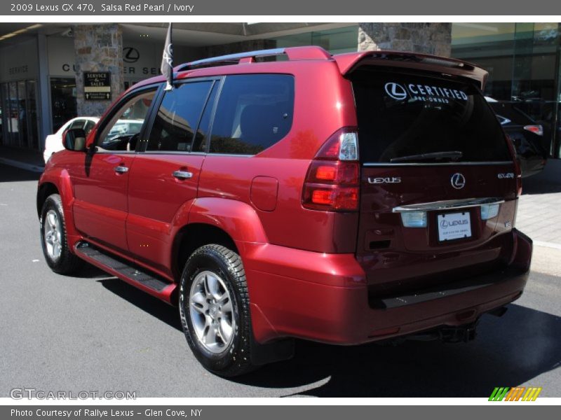 Salsa Red Pearl / Ivory 2009 Lexus GX 470
