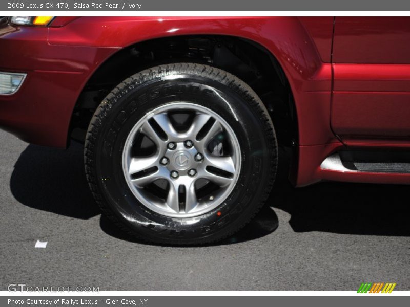 Salsa Red Pearl / Ivory 2009 Lexus GX 470