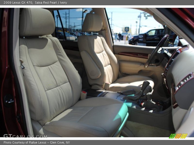 Salsa Red Pearl / Ivory 2009 Lexus GX 470