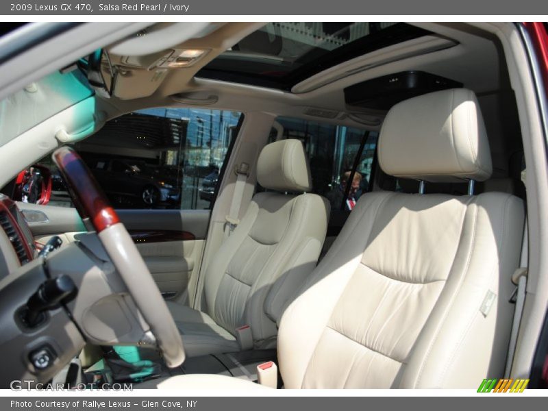 Salsa Red Pearl / Ivory 2009 Lexus GX 470